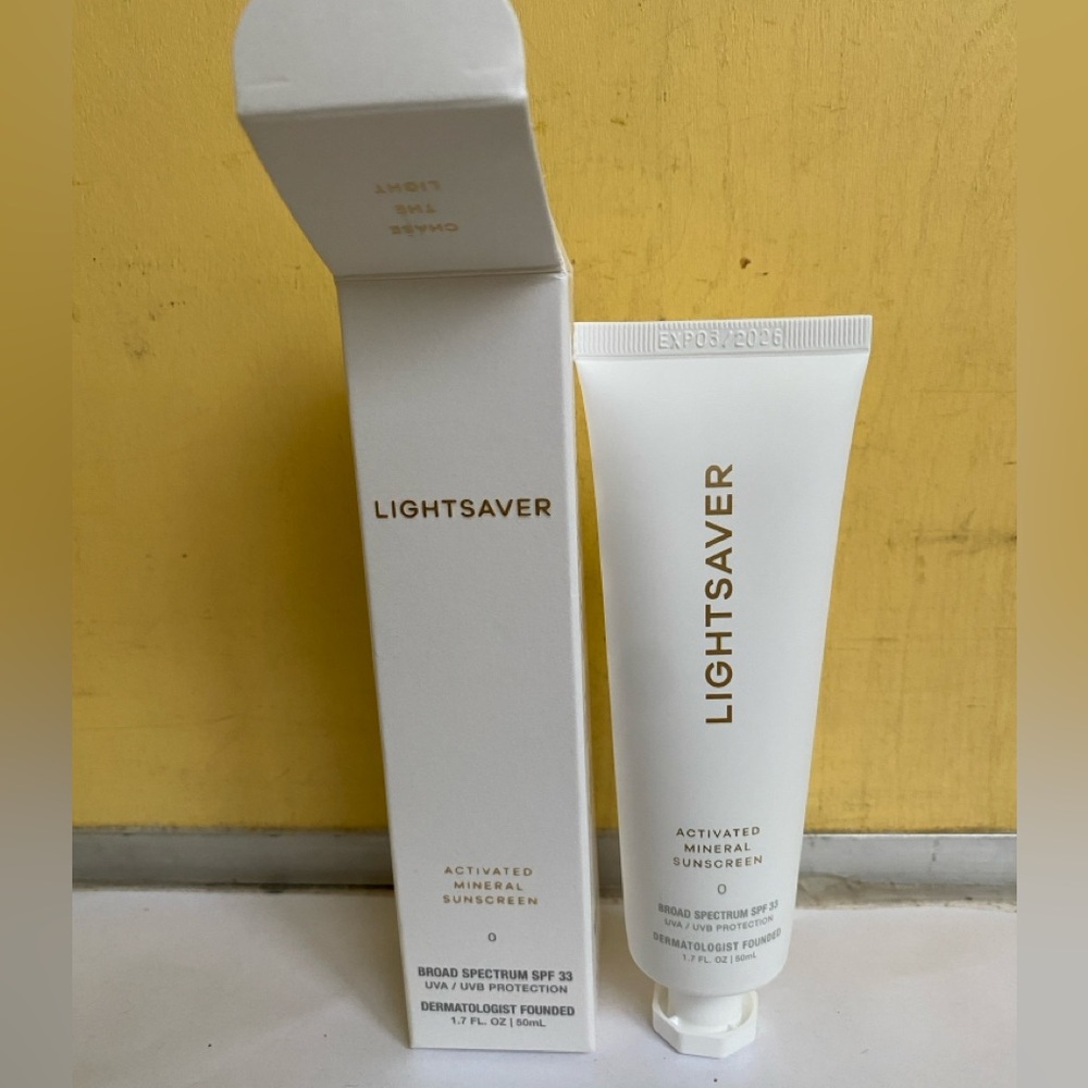 Lightsaver Activated Mineral Sunscreen 1.7 Fl Oz brand New In Box